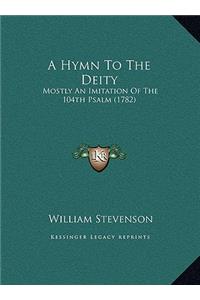 A Hymn To The Deity