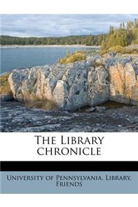 The Library Chronicle