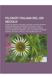 Filosofi Italiani del XIX Secolo