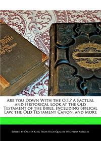 Are You Down with the O.T.? a Factual and Historical Look at the Old Testament of the Bible, Including Biblical Law, the Old Testament Canon, and More