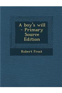 Boy's Will