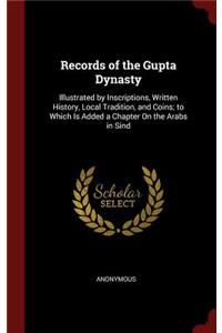 Records of the Gupta Dynasty