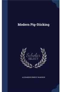 Modern Pig-Sticking