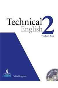Technical English Level 2 Teachers Book/Test Master CD-Rom Pack