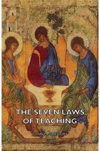 Seven Laws Of Teaching