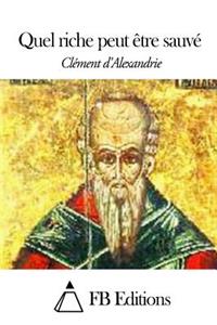 Quel riche peut être sauvé