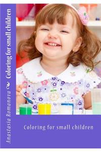 Coloring for small children