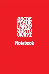 ABCDEFGHIJKLMNOPQRSTUVWXYZ Notebook