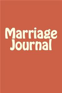 Marriage Journal
