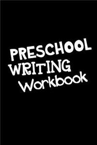 Preschool Writing Workbook