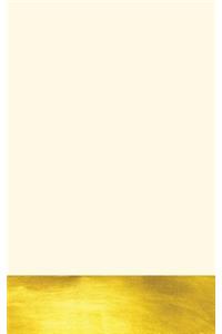 Egg Shell Gold Dipped Notebook