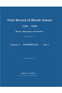 Vital Record of Rhode Island 1636-1850