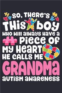So Theres This Boy Who Will Always Have a Piece of My Heart He Calls Me Grandma Autism Awareness