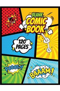 Blank Comic Book Draw Your Own Comics