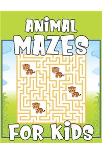 Animal Mazes For Kids