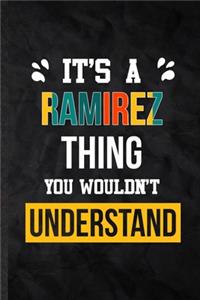 It's a Ramirez Thing You Wouldn't Understand