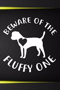 Beware Of The Fluffy One Gratitude Journal
