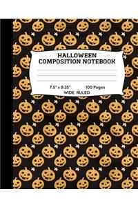 Halloween Composition Notebook