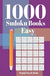 1000 Sudoku Books Easy