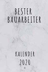 BESTER Bauarbeiter KALENDER 2020