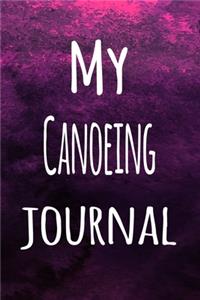 My Canoeing Journal