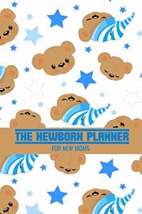 The Newborn Planner For New Moms: Newborn Baby Boy Log Book - Daily Childcare Journal - Health Record Notebook - Record Sleep Schedule, Meals