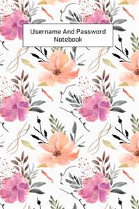 Username And Password Notebook