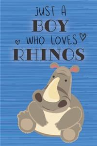 Just a Boy Who Loves Rhinos