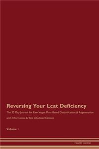 Reversing Your Lcat Deficiency