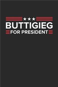Buttigieg 2020 Notebook - Pete Buttigieg Gift - Vintage President Journal - 2020 Election Diary for Democratic Friends And Family