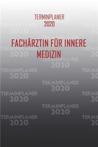 Terminplaner 2020 Fachärztin für Innere Medizin