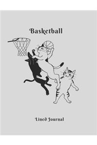 Basketball Lined Journal