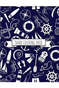 Shark Coloring Book