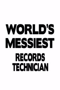 World's Messiest Records Technician