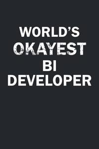 World's Okayest BI Developer