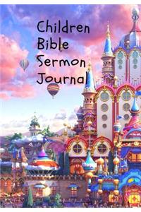 Children Bible Sermon Journal