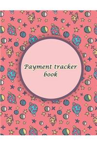 Payment tracker book