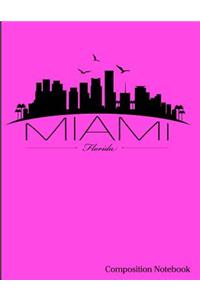 Miami Florida Composition Notebook