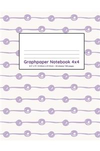 Graphpaper Notebook 4x4
