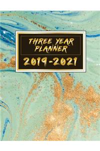 Three Year Planner 2019-2021