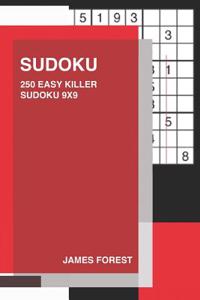250 Easy Killer Sudoku 9x9