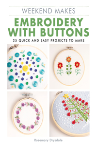 Weekend Makes: Embroidery with Buttons