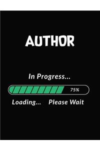 Author in Progress Loading Please Wait