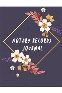 Notary Records Journal