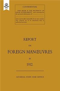 Report on Foreign Manoeuvres in 1912