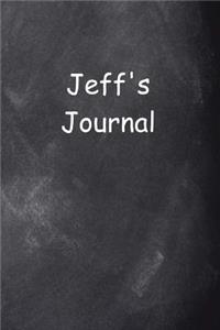Jeff Personalized Name Journal Custom Name Gift Idea Jeff