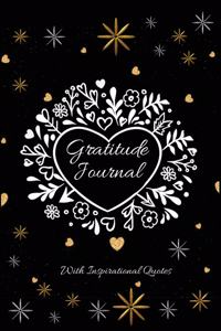 Gratitude Journal with Inspirational Quotes