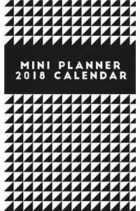 Mini Planner 2018 Calendar