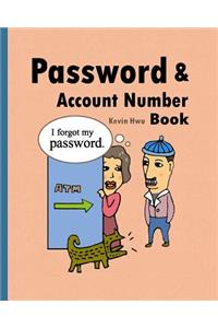 Pass word & Account Number Book