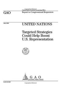 United Nations: Targeted Strategies Could Help Boost U.S. Representation